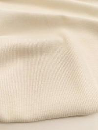 Cotton & TENCEL™ Modal Rib Knit - Cream