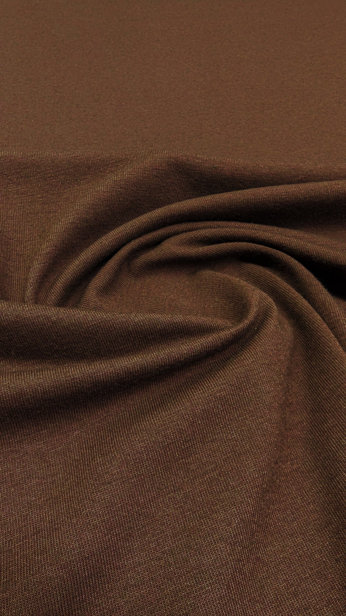 Cotton Modal Jersey Knit, Coffee Bean