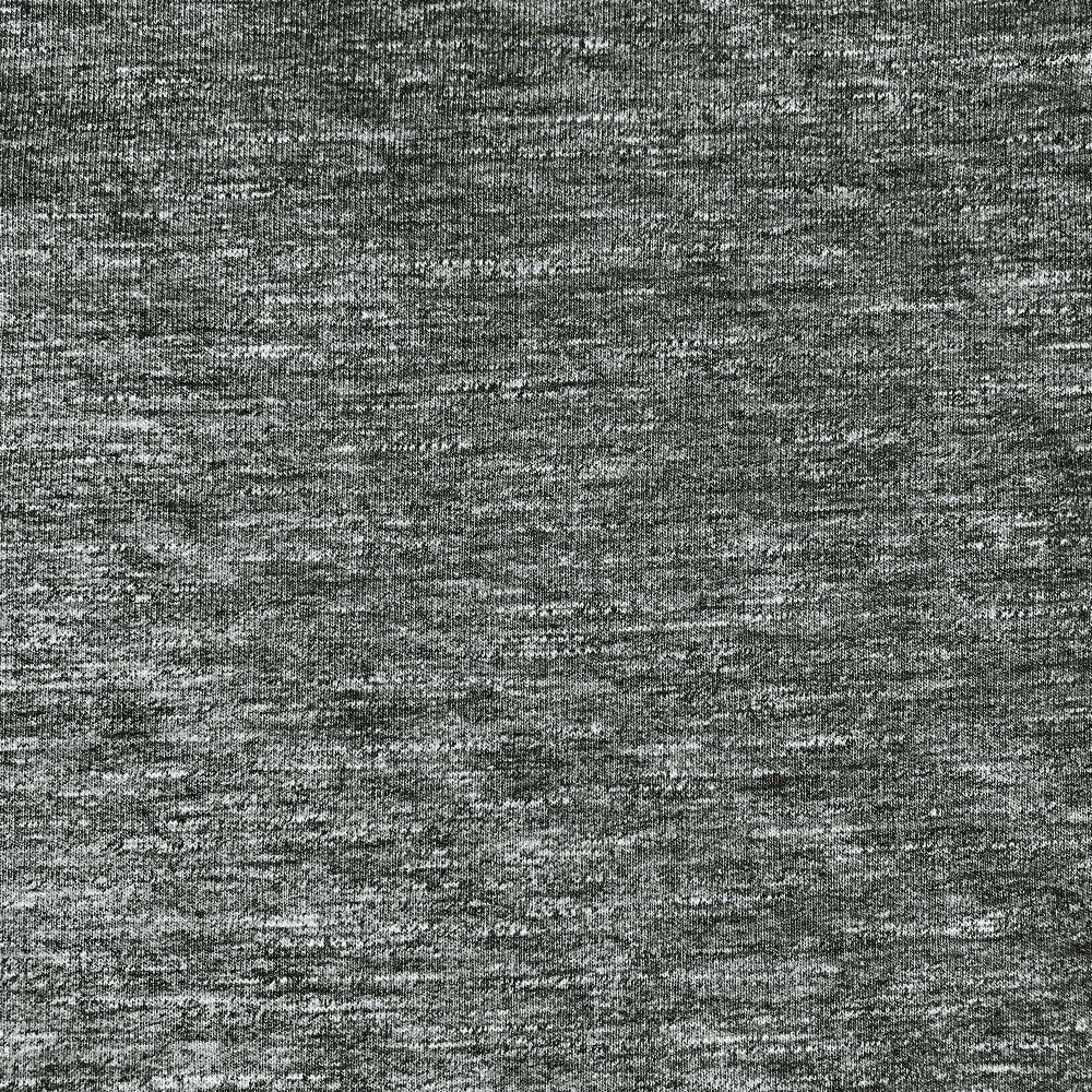 240gsm Stretch Brushed Sweat, Melange Grey