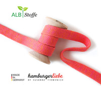 Organic Cotton Drawstring Cord - Flat 1.2cm Wide