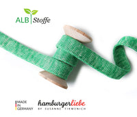 Organic Cotton Drawstring Cord - Flat 1.2cm Wide