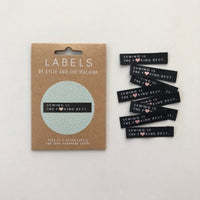 Kylie and The Machine Woven Sewing Labels