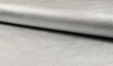 Stretch Faux Leather, Silver