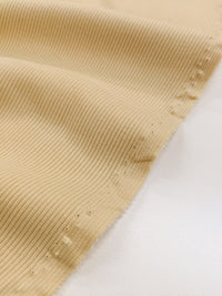 Organic Cotton Jersey Rib Knit - Sunray