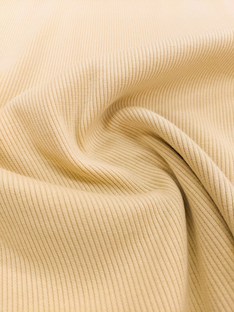 Organic Cotton Jersey Rib Knit - Sunray – Sitka Fabrics