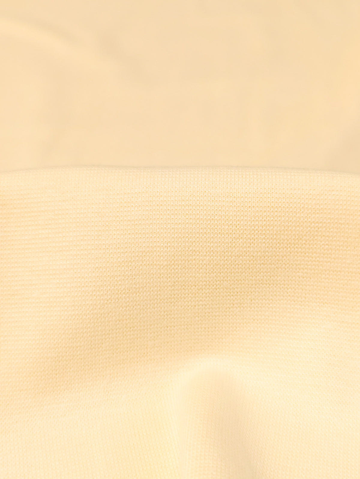 Matching Cuffing for Fleece Backed Sweatshirting - Butter Haze