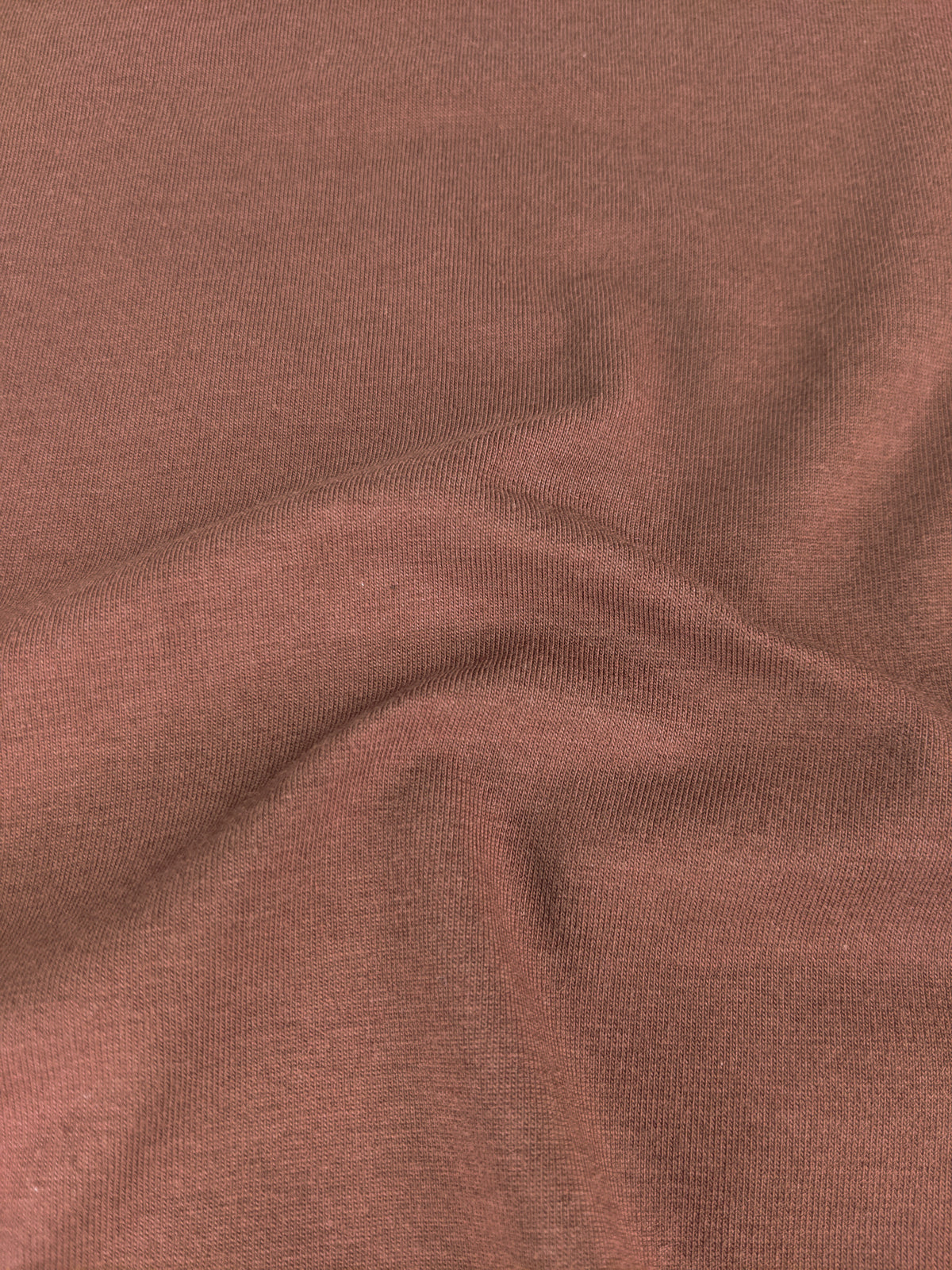 Cotton Modal Jersey Knit, Chestnut