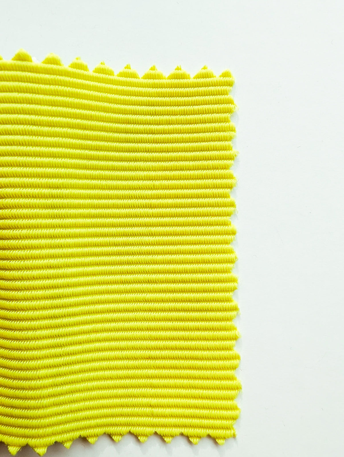 Ribbed Polyester Swim Tricot - Hint of Lime
