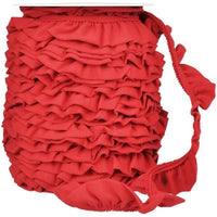 Jersey Trim, Ruffles, 3cm Wide