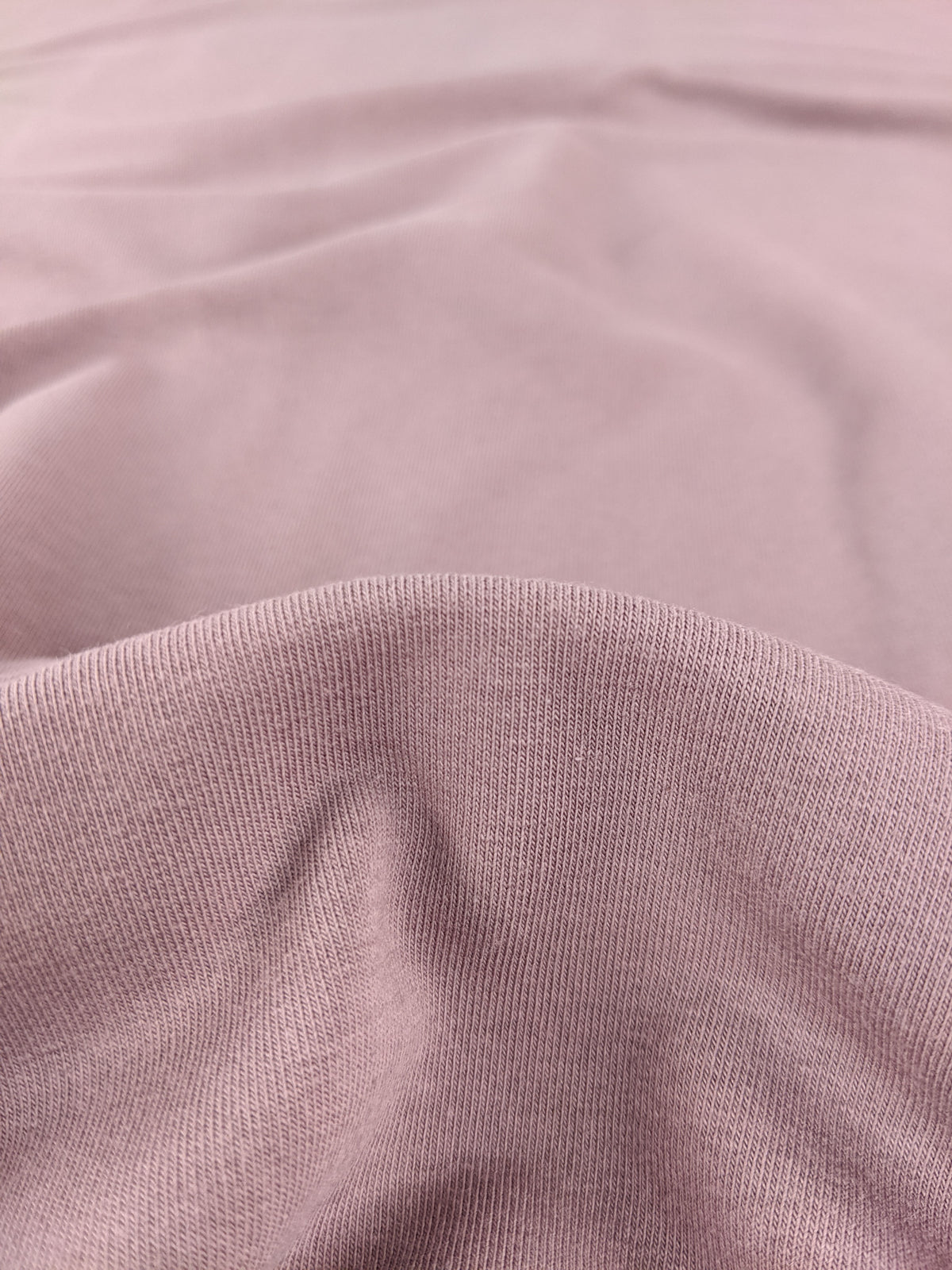 Organic Cotton French Terry Knit - Gumdrop