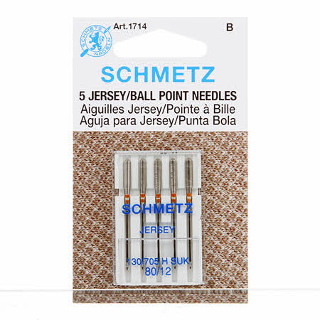 Schmetz: Jersey/Ballpoint 80/12