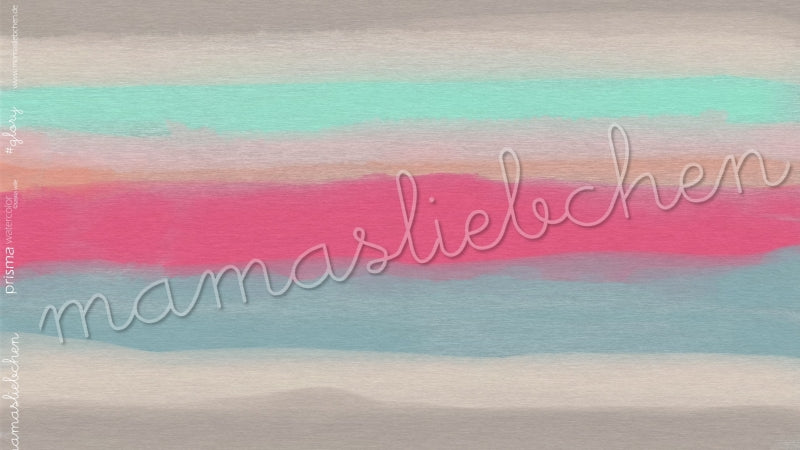 Mamasliebchen: Prisma Watercolours Jersey, Glory