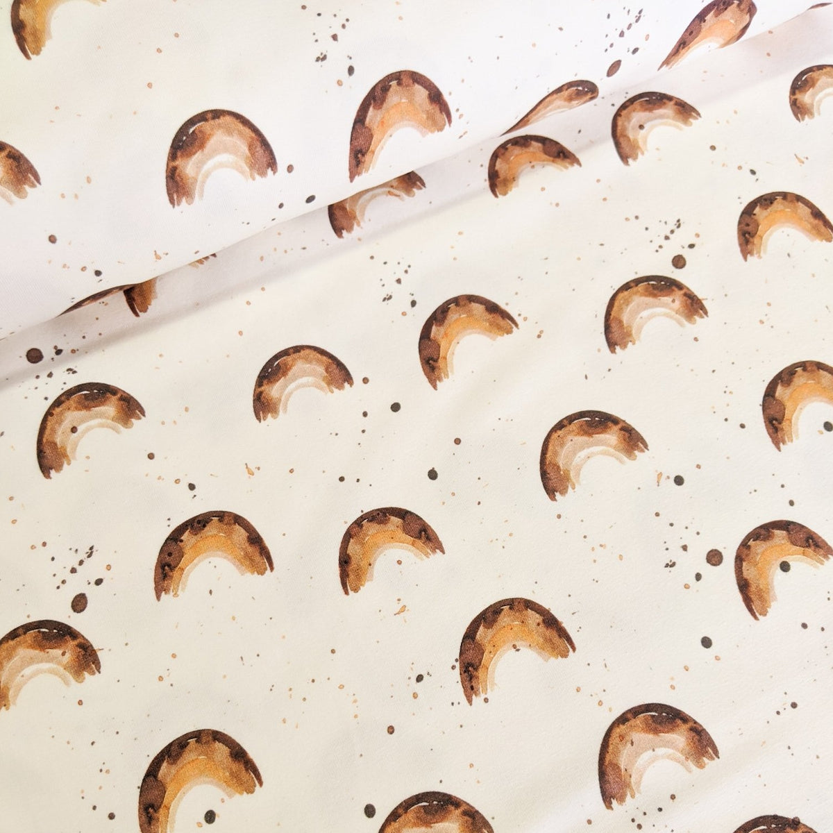 Watercolour Brownbow Cotton Jersey Knit