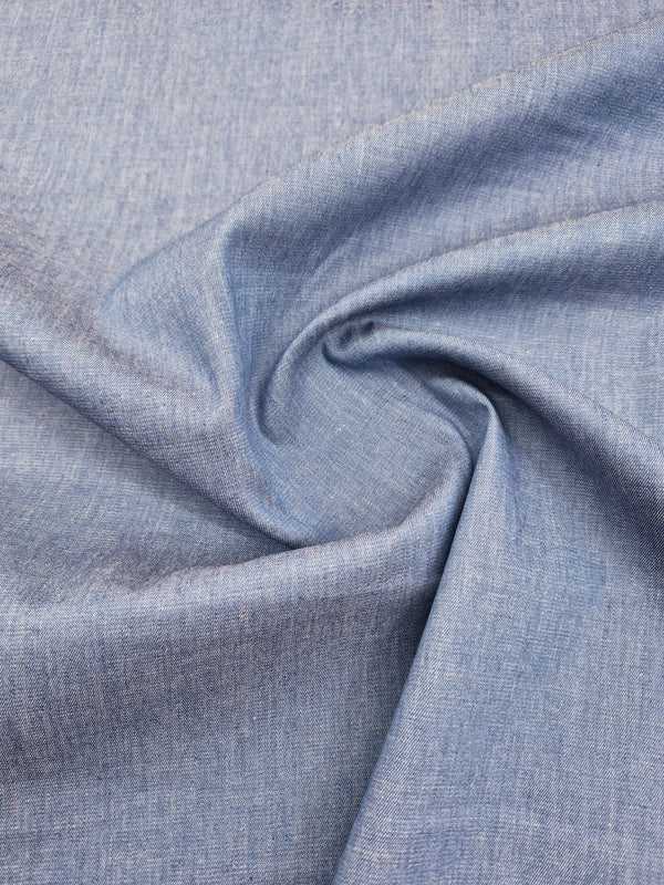4oz Cotton Denim - Summer blue