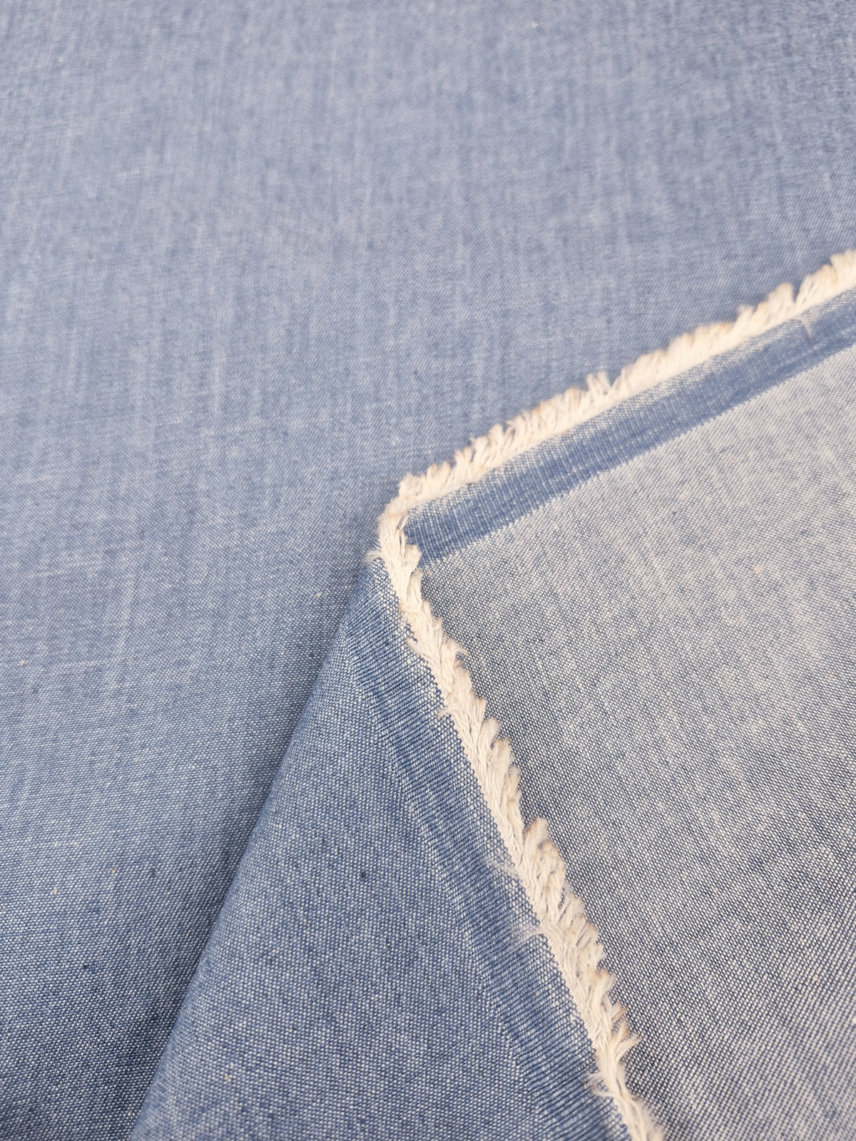 4oz Cotton Denim - Summer blue