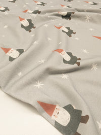 Holiday Gnomes Cotton Jersey Knit *Seconds quality*