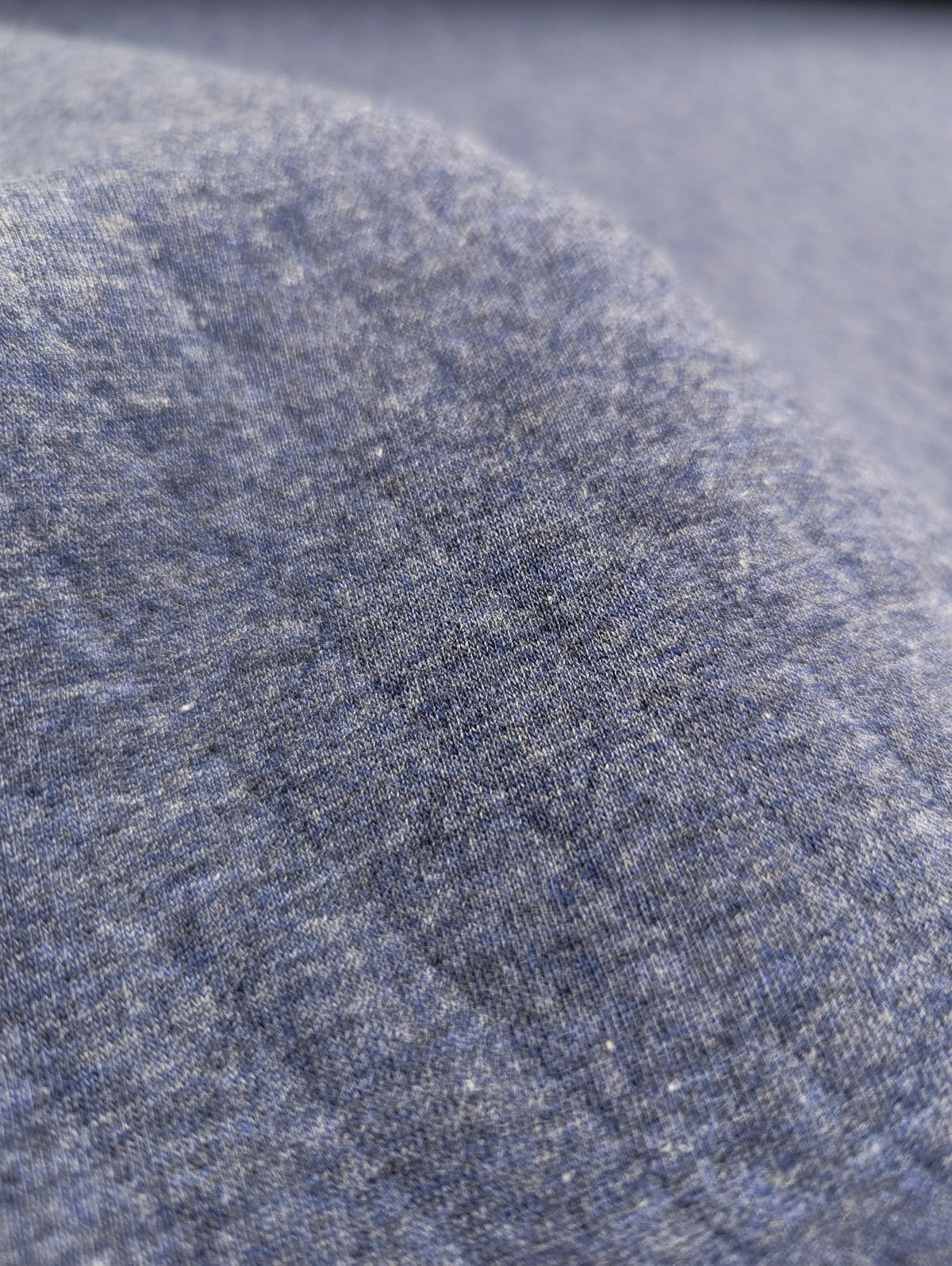 Quilted Knit - Heathered Blue