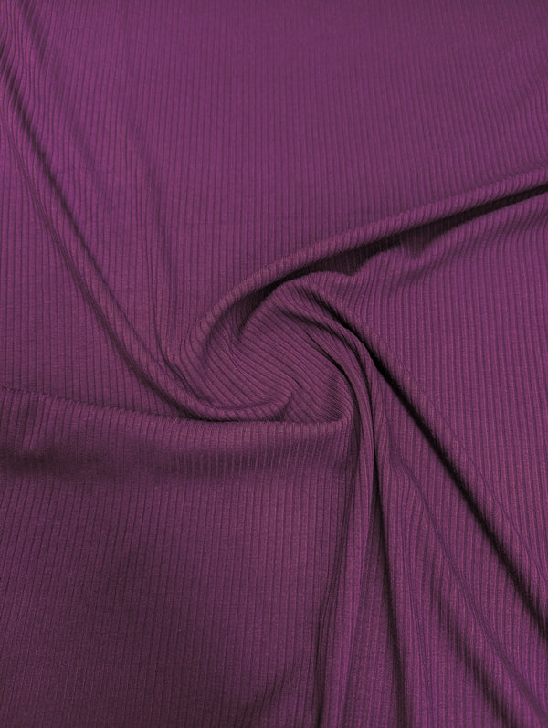 Wine Ribbed Knit Texture Rib Knit – Sitka Fabrics