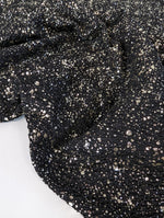Remnant: Glitz & Glam Collection - Knit Jacquard with Foil Print (.5 metre)