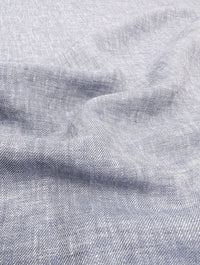 Washed Linen/Cotton Blend - Denim Blue