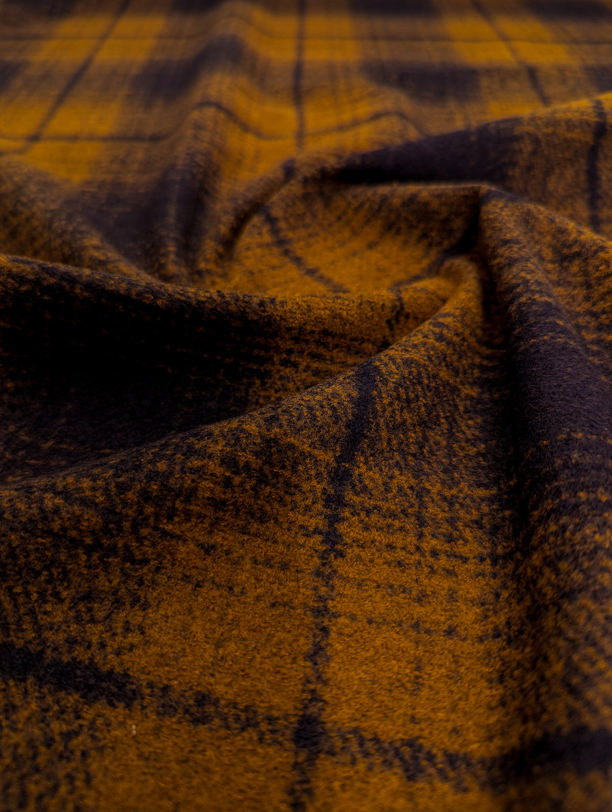 Recycled Polyester Plaid Jacquard - Earth