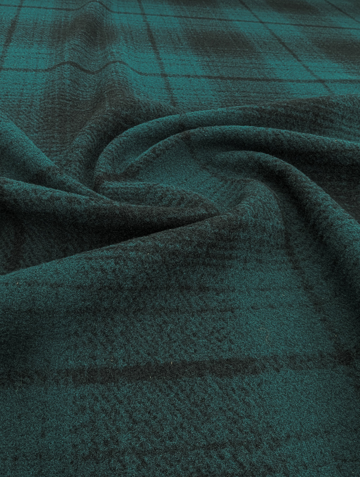 Recycled Polyester Plaid Jacquard - Mountain