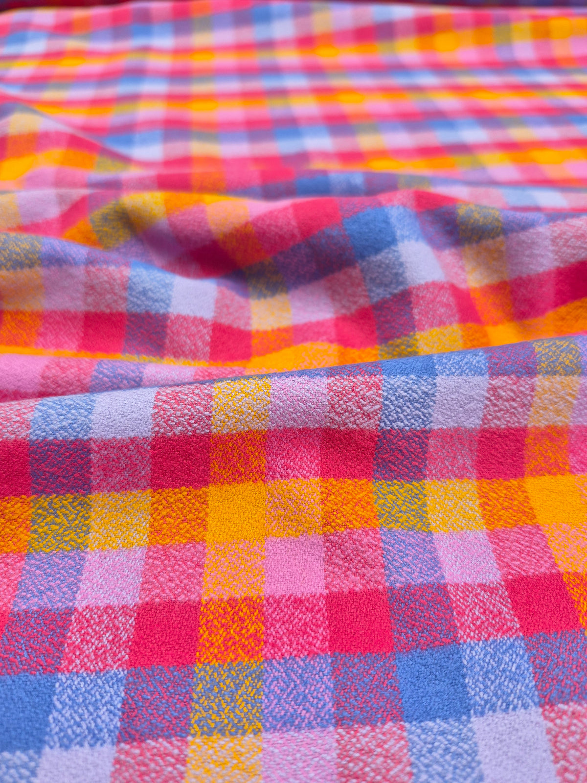 Mammoth Junior Plaid Cotton Flannel - Lupine