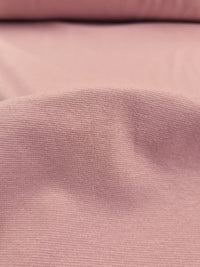 Smooth 1x1 ribbing - Pink Thistle