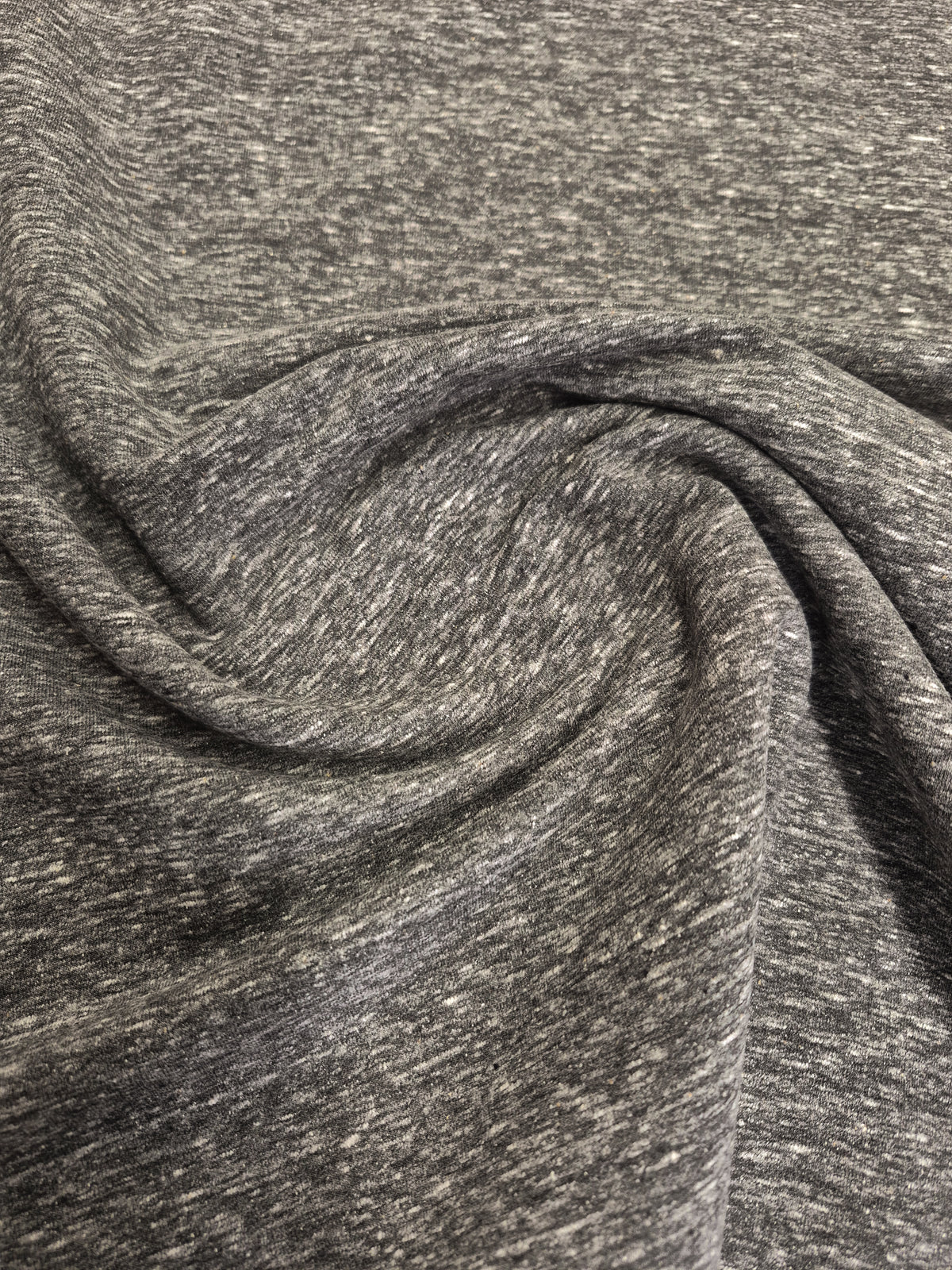Stretch Brushed Sweat, Heathered Grey