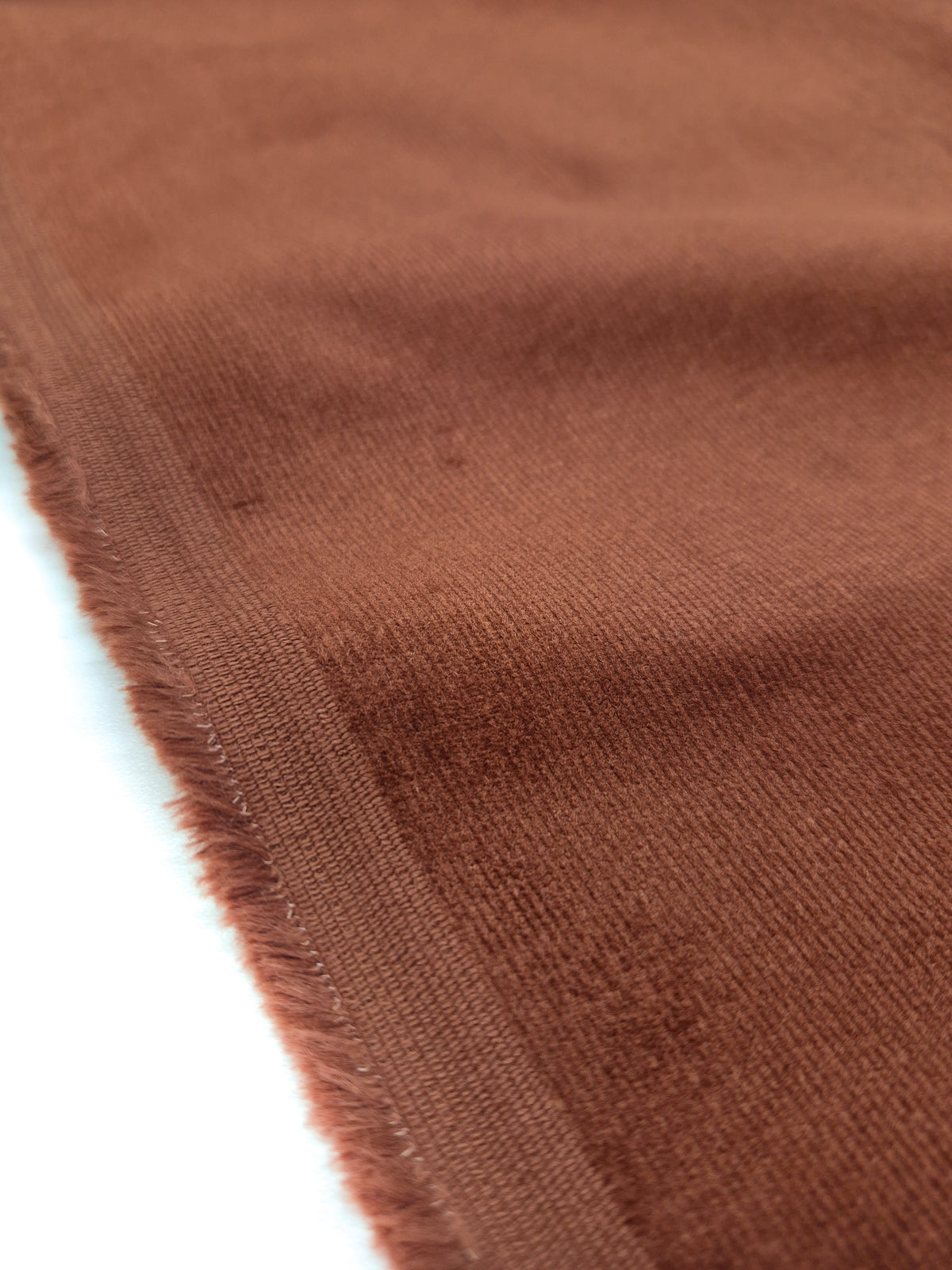 Fine Wale Stretch Cotton Corduroy - Nutmeg