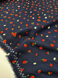 Rayon Challis - Mini Strawberries