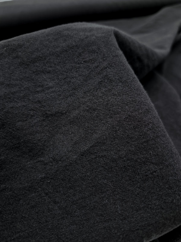 Sandwashed Cotton - Classic Black