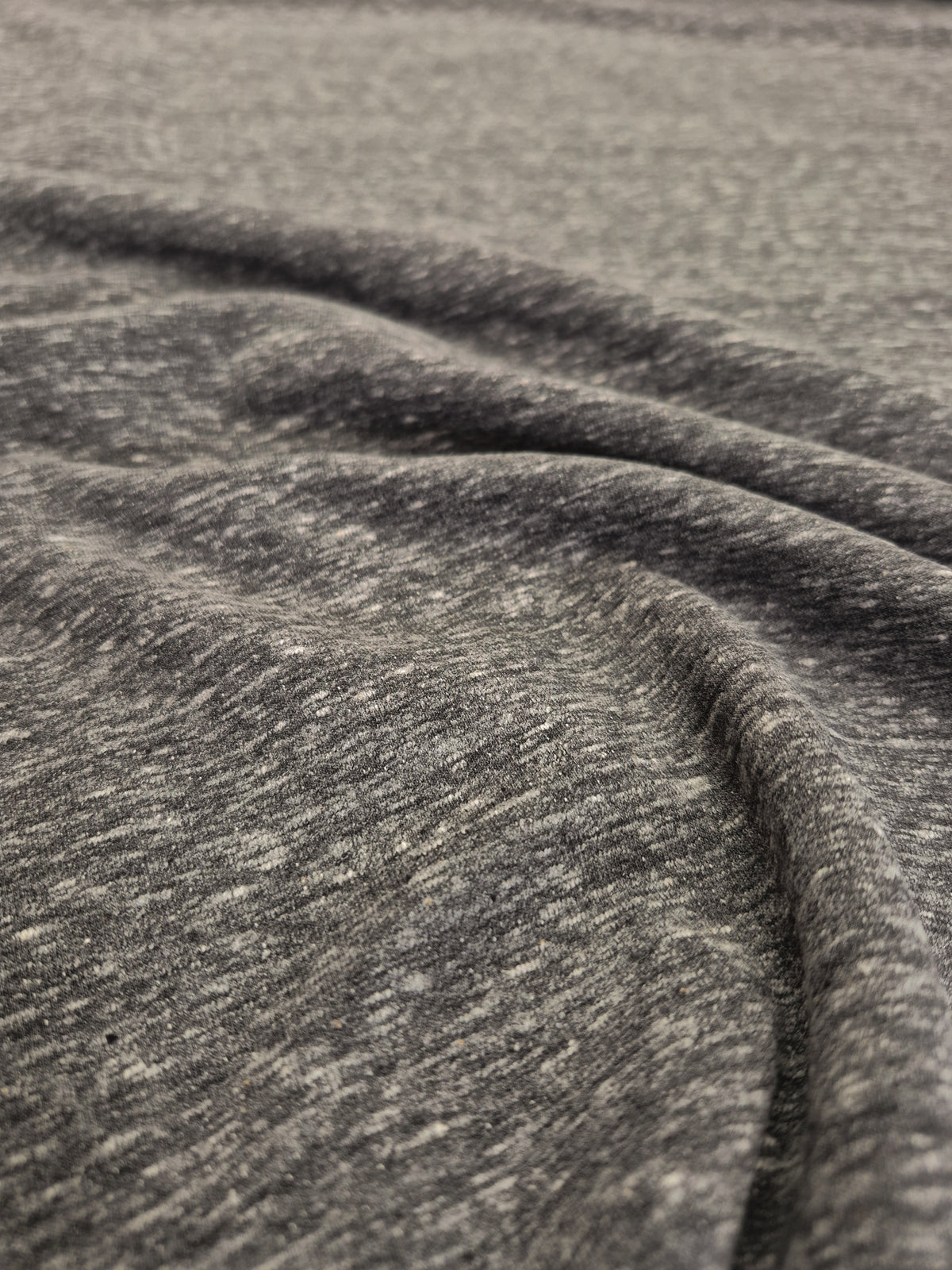 Stretch Brushed Sweat, Heathered Grey