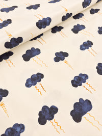 Organic Cotton Jersey Knit - Thunder