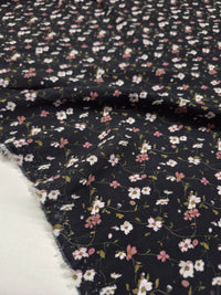 Rayon Challis - Floral Vines