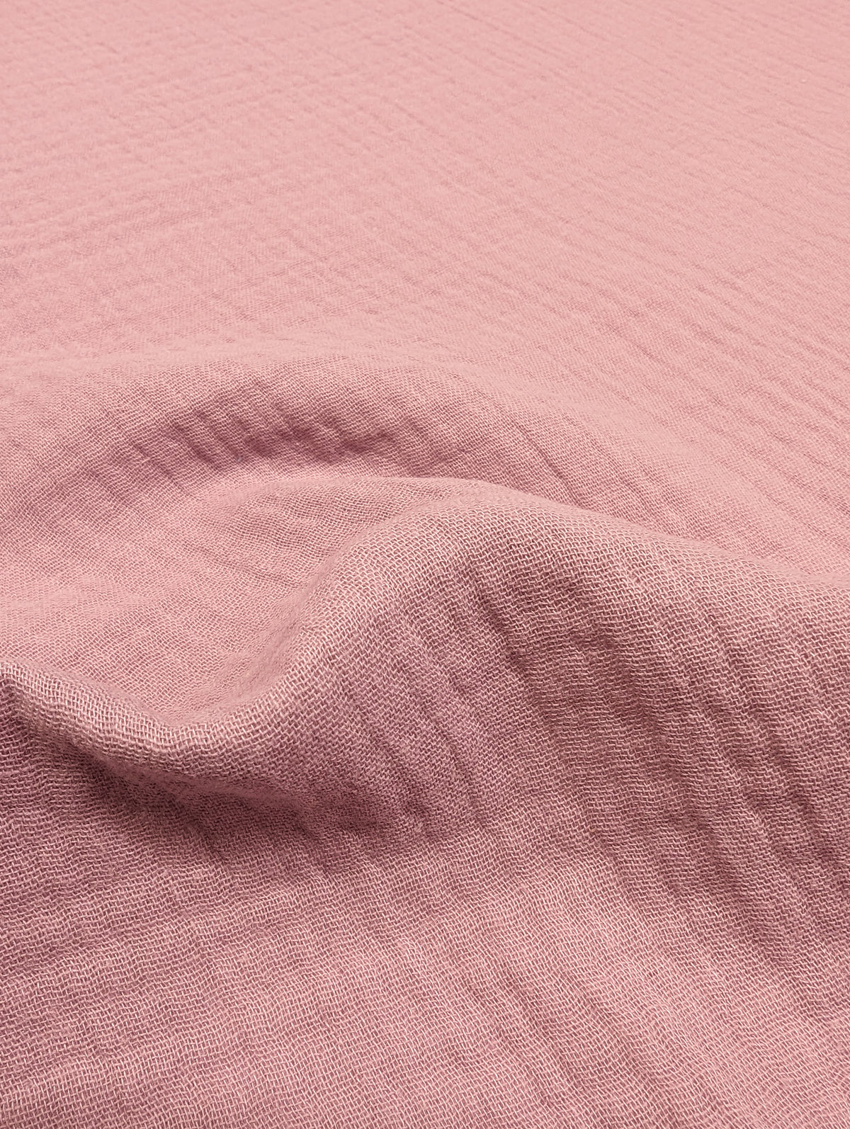 Organic Cotton Double Gauze - Lilac Organic Cotton Double Gauze - Lilac
