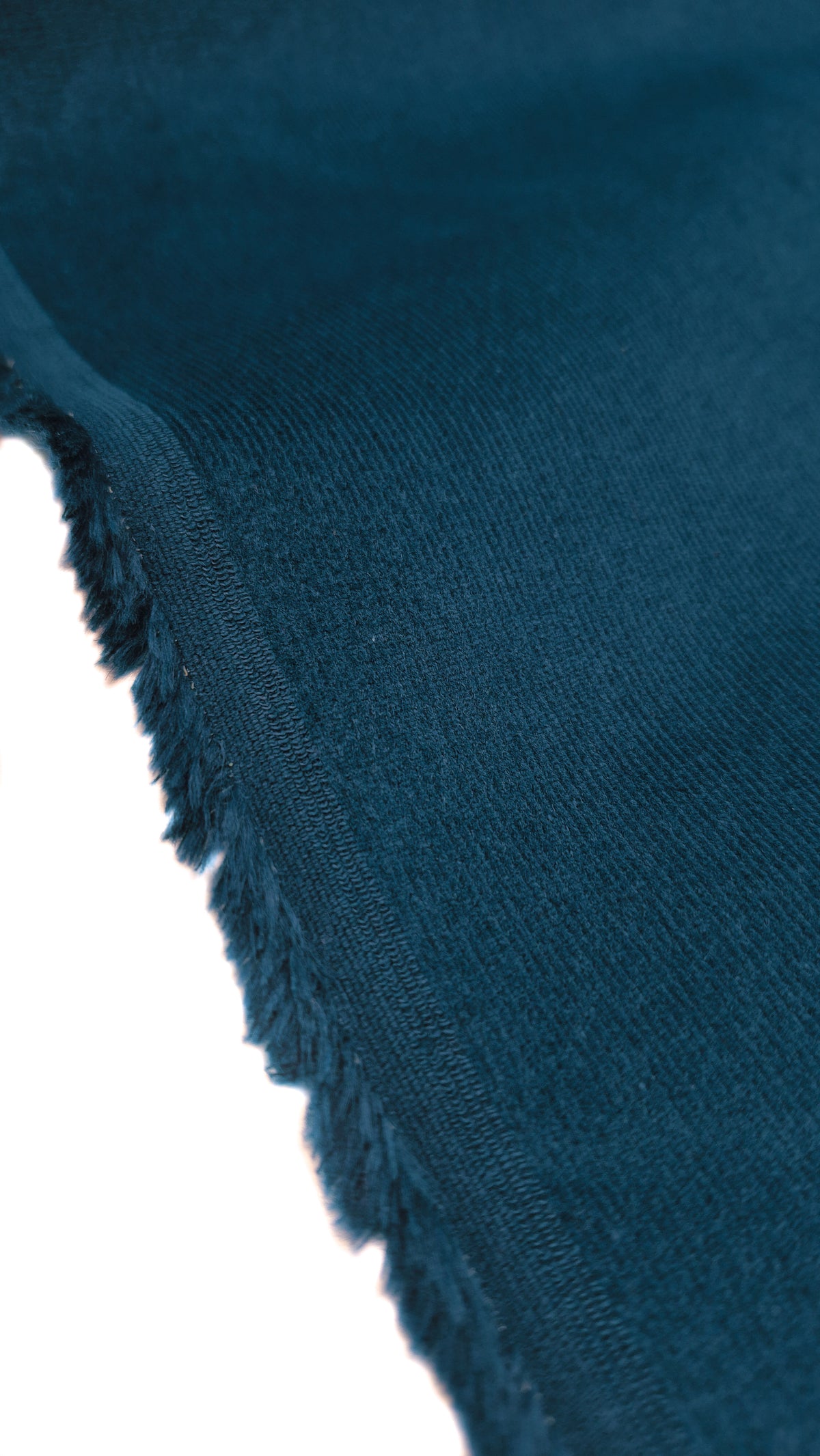 Fine Wale Stretch Cotton Corduroy - Deep Pacific