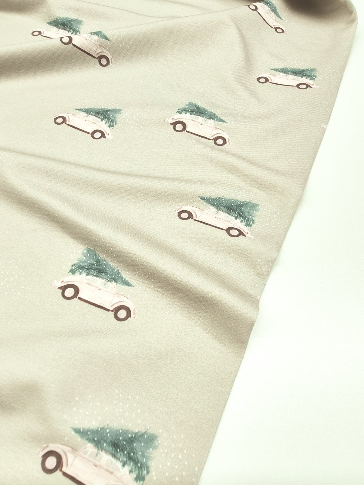 Cotton French Terry Knit - Holiday Autos *Seconds Quality