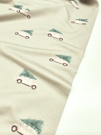 Cotton French Terry Knit - Holiday Autos *Seconds Quality