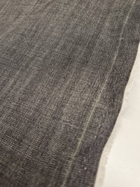 8.25oz Crosshatch Cotton Denim - Medium Grey