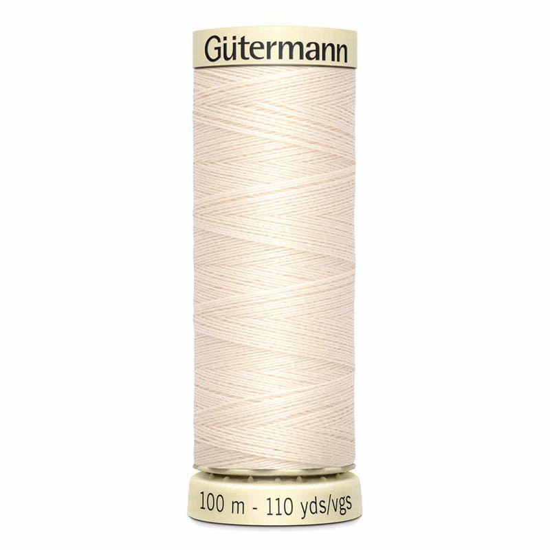Gütermann Sew-All Thread - #022 - Eggshell