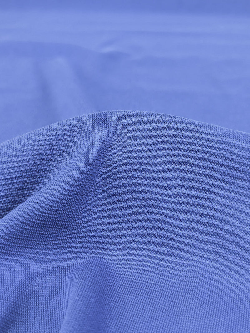 Matching Cuffing for Fleece Backed Sweatshirting - Brilliant Blue