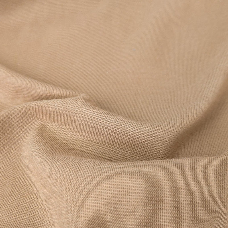 Cotton Modal Jersey Knit, Camel
