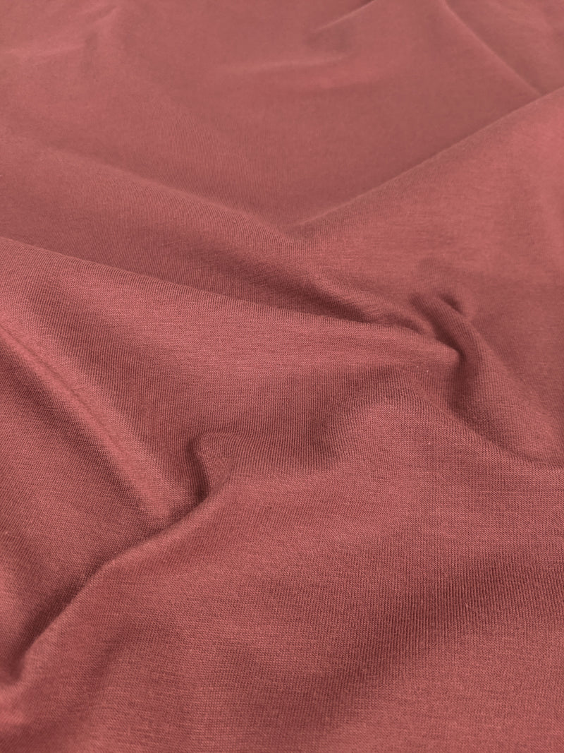 Cotton Modal Jersey Knit, Desert Rose