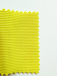 Ribbed Polyester Swim Tricot - Hint of Lime