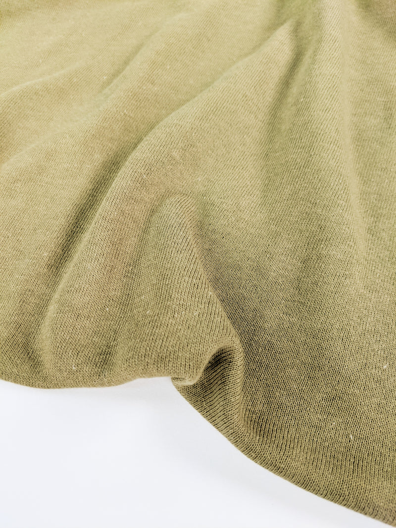 Bamboo & Cotton Sweatshirt Fleece - Kelp