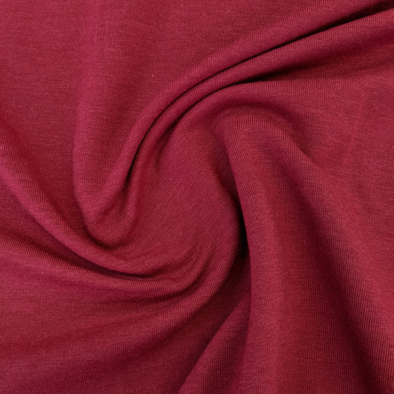 Lyocell & Organic Cotton French Terry - Cardinal