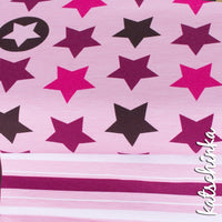 Katschinka: Stars and Stripes Organic Jersey, Pink