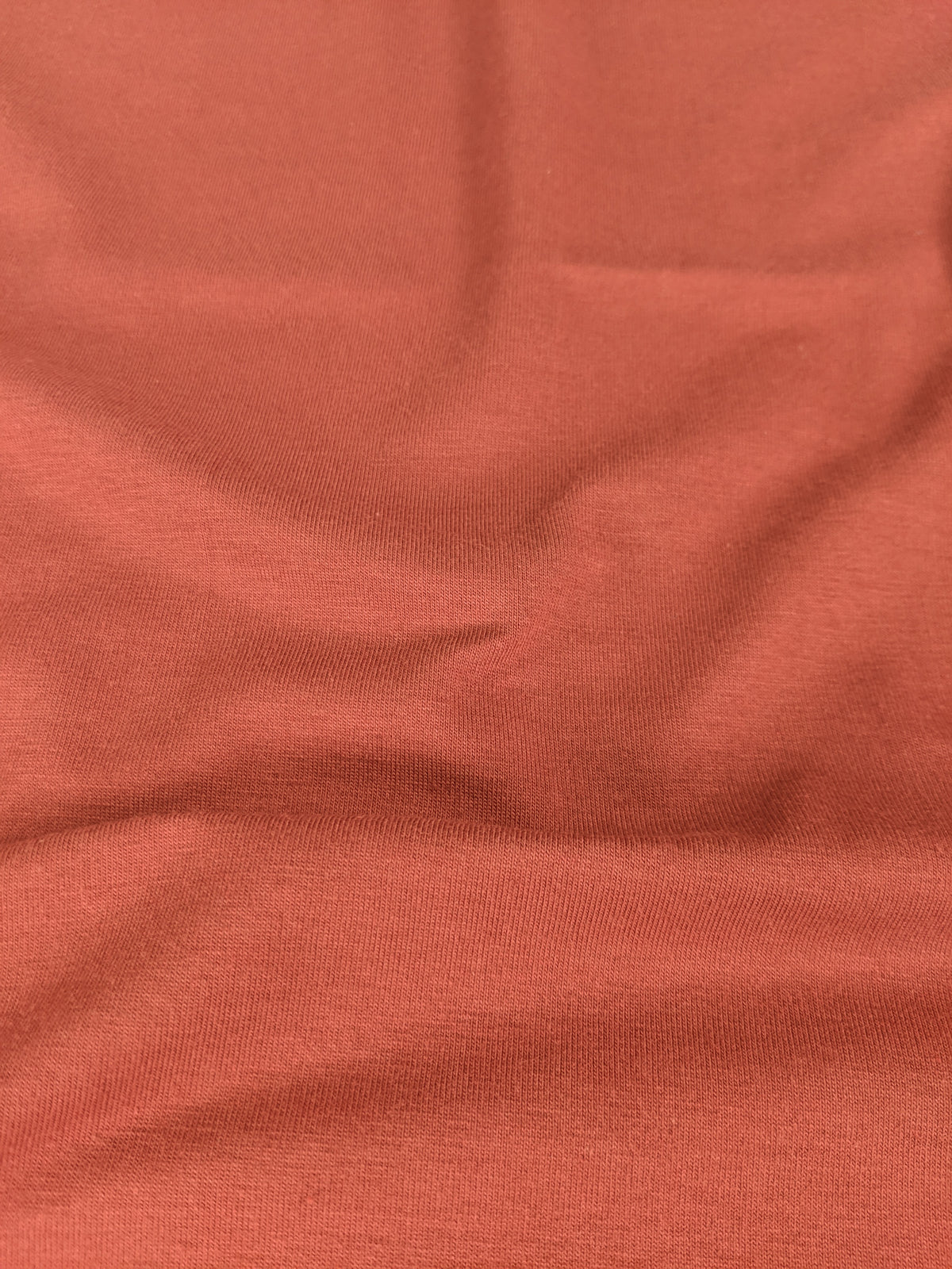 Cotton Modal Jersey Knit, Desert Orange