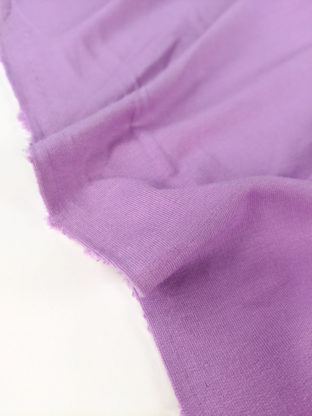 Bamboo & Cotton Stretch French Terry - Orchid